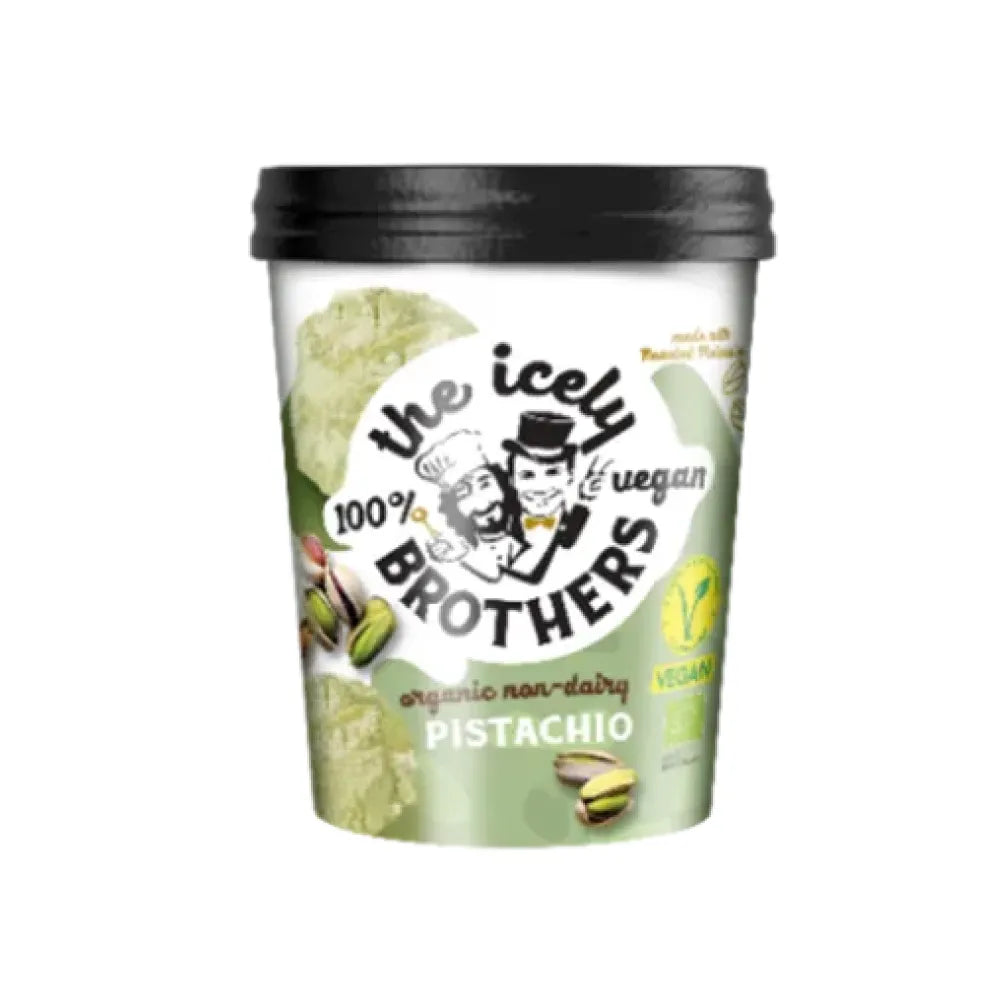 HAPPY MRS JERSEY - БИО СЛАДОЛЕД ICELY BROTHERS - PISTACHIO - 460 ml
