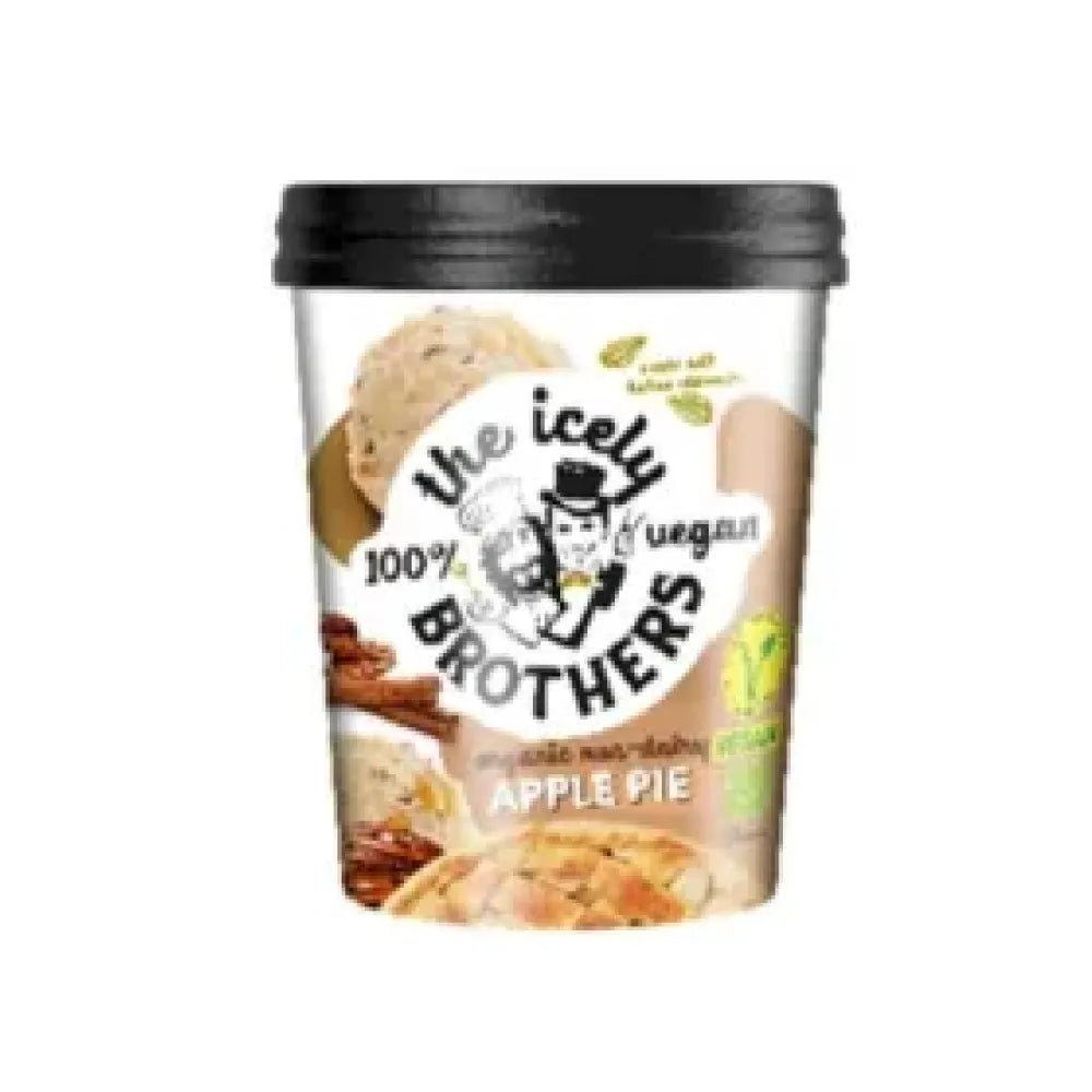 HAPPY MRS JERSEY - БИО СЛАДОЛЕД ICELY BROTHERS - APPLE PIE PECAN - 460 ml