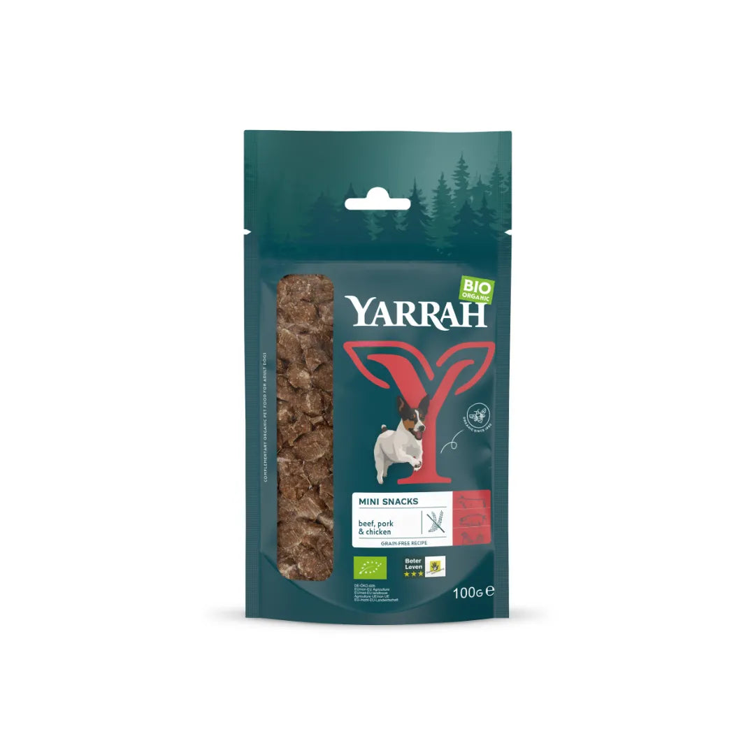 YARRAH - БИО КУЧЕШКО ЛАКОМСТВО МИНИ ЗАКУСКА - 100 г