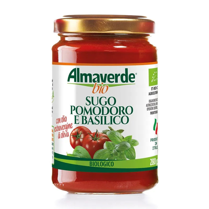 ALMAVERDE BIO - БИО ДОМАТЕН СОС С БОСИЛЕК - 280 г