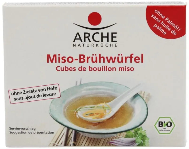 ARCHE NATURKUECHE - БИО ВЕГАН МИСО БУЛЬОН НА КУБЧЕТА - 60 г