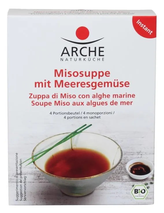 ARCHE NATURKUECHE - БИО ВЕГАН МИСО СУПА С МОРСКИ ЗЕЛЕНЧУЦИ - 4 х 15 г