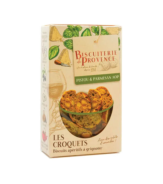 BISCUITERIE DE PROVENCE - КРОКЕТИ С ПЕСТО И ПАРМЕЗАН - 90 г