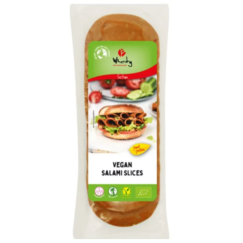 WHEATY - БИО САЛАМ НАРЯЗАН ВЕГЕТАРИАНСКИ - 100 г