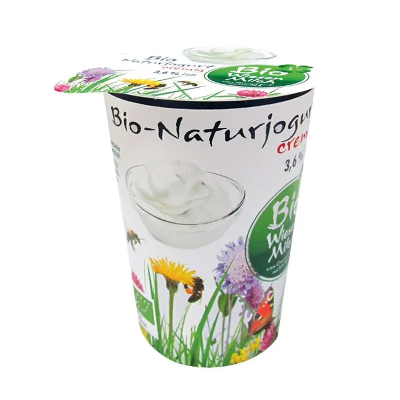 WIESENMILCH - БИО ЙОГУРТ НАТУРАЛЕН 3.6% - 200 г