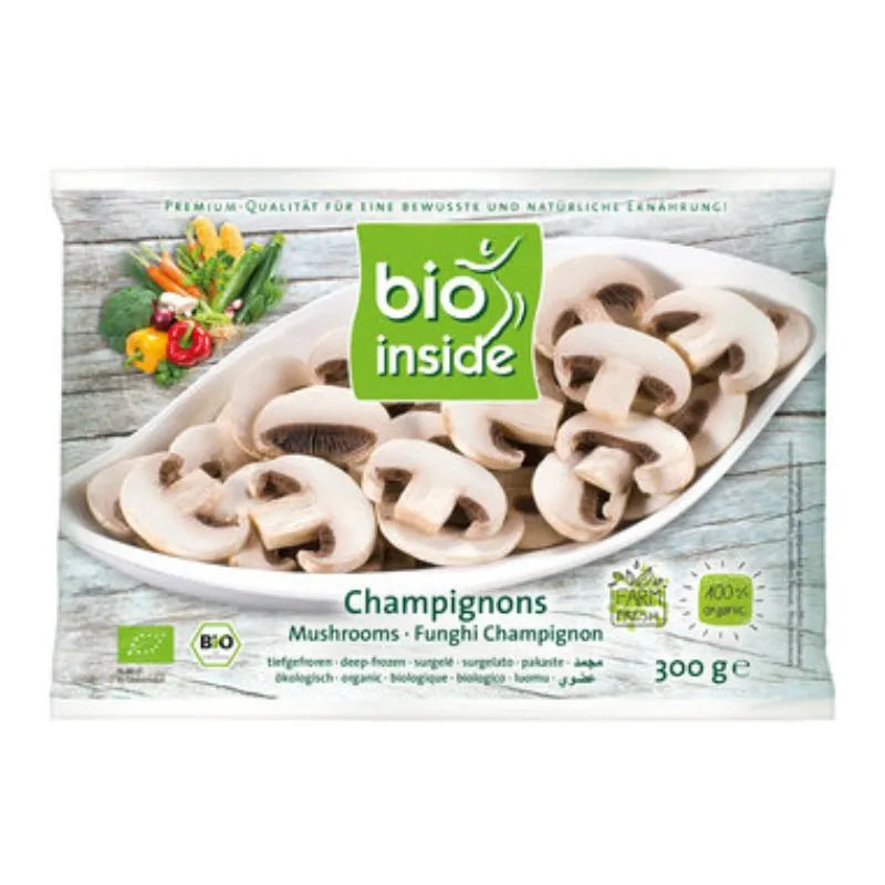 BIO INSIDE - БИО ГЪБИ ПЕЧУРКИ НАРЯЗАНИ ЗАМРАЗЕНИ - 300 г