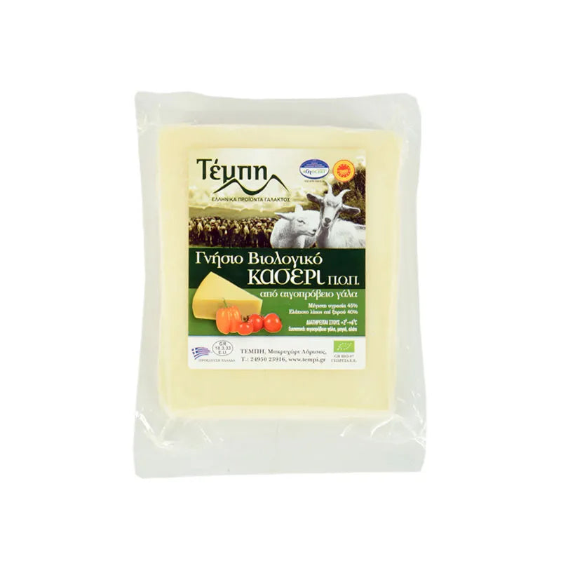 TEMPI - БИО КАШКАВАЛ КАСЕРИ ОТ ОВЧЕ И КОЗЕ МЛЯКО - 250 г