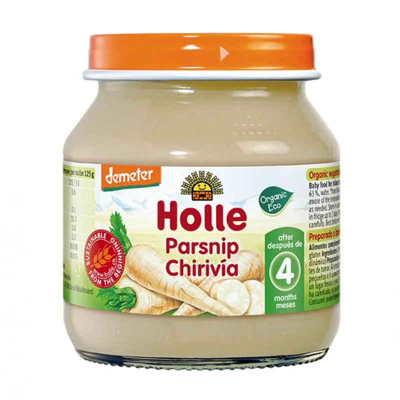 HOLLE - БИО ПЮРЕ С ПЪЩЪРНАК - 125 г