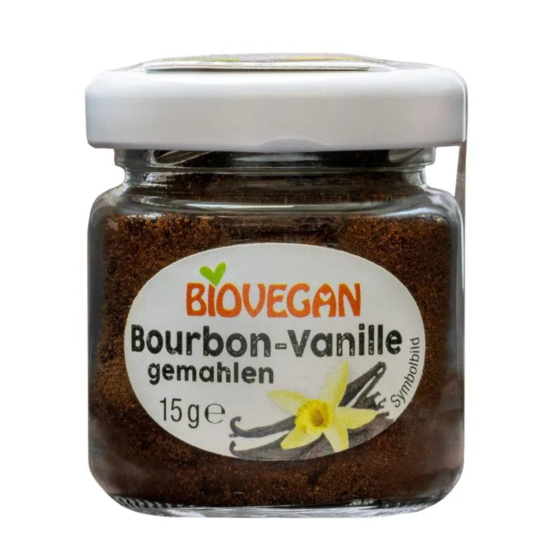 BIOVEGAN - БИО ВЕГАН БЕЗГЛУТЕНОВА БУРБОНСКА ВАНИЛИЯ НА ПРАХ - 15 г