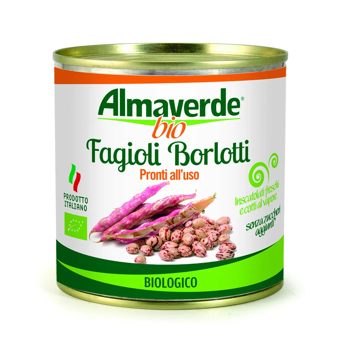 ALMAVERDE BIO - БИО КАФЯВ БОБ БОРЛОТИ КОНСЕРВА - 400 г