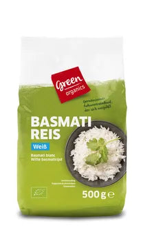 GREEN ORGANICS - БИО ОРИЗ БЯЛ БАСМАТИ - 500 г