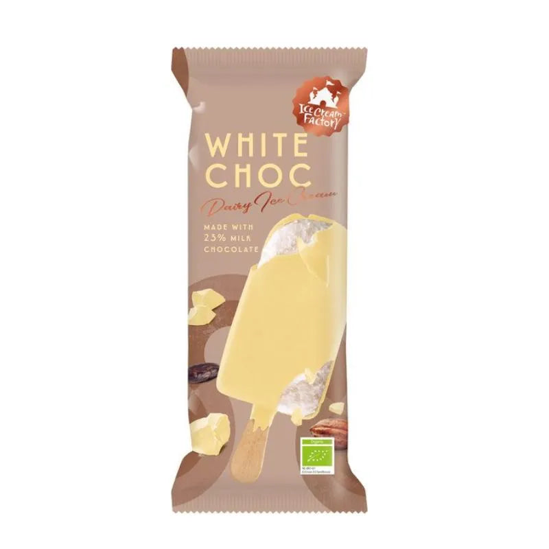 ICE CREAM FACTORY - БИО СЛАДОЛЕД С БЯЛ ШОКОЛАД - 120 мл