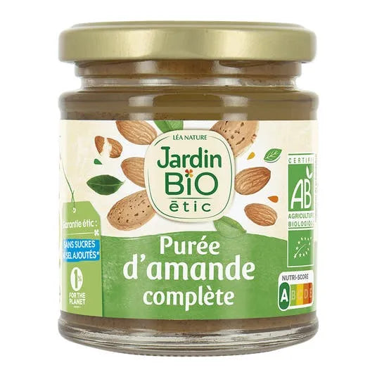 JARDIN BIO - БИО ВЕГАН ПЮРЕ ОТ БАДЕМИ - 170 г