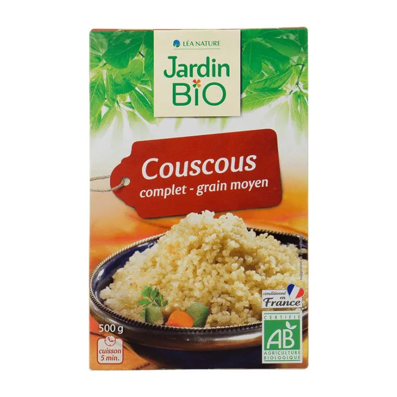 JARDIN BIO - БИО ПОЛУ ПЪЛНОЗЪРНЕСТ КУС - КУС - 500 г