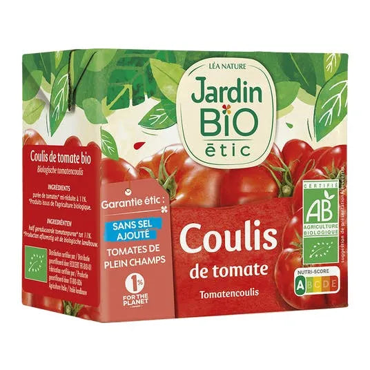 JARDIN BIO - БИО ДОМАТЕНО ПЮРЕ - 500 г