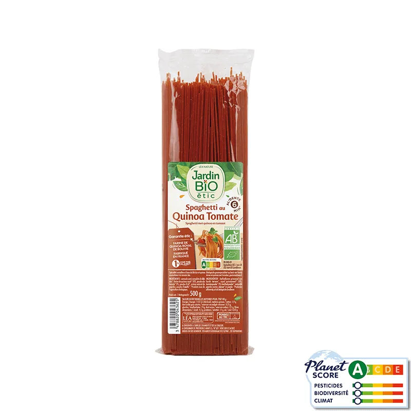 JARDIN BIO - БИО СПАГЕТИ С КИНОА И ДОМАТИ - 500 г
