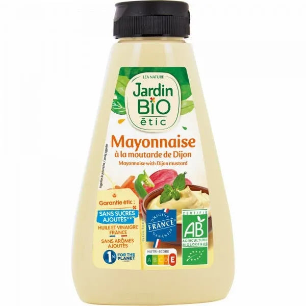 JARDIN BIO - БИО МАЙОНЕЗА С ДИЖОНСКА ГОРЧИЦА - 315 г