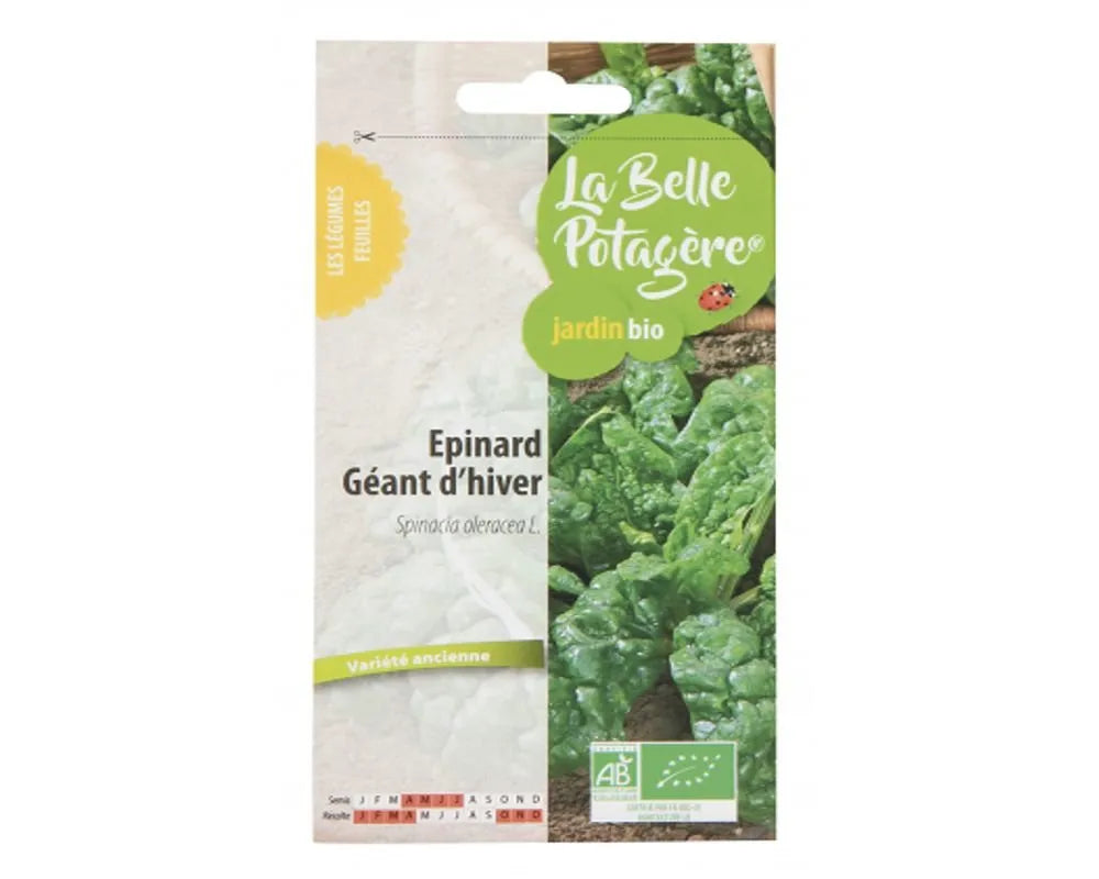 LA BELLE POTAGERE - БИО СЕМЕНА ЗИМЕН СПАНАК - 5 г