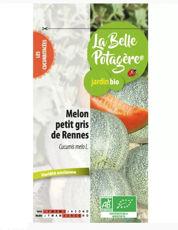 LA BELLE POTAGERE - БИО СЕМЕНА ПЪПЕШ СОРТ "PETIT GRIS DE RENNES" - 0,6 г