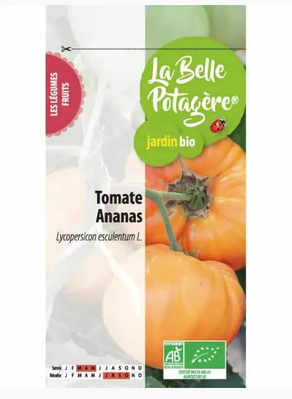 LA BELLE POTAGERE - БИО СЕМЕНА ДОМАТИ СОРТ "АНАНАС" - 0,15 г