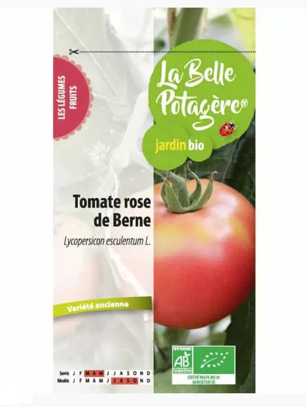 LA BELLE POTAGERE - БИО СЕМЕНА ДОМАТИ СОРТ "BERNER ROSE" - 0,15 г