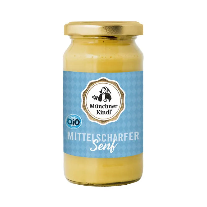 MUNCHNER KINDL - БИО ГОРЧИЦА СРЕДНО ОСТРА - 200 мл