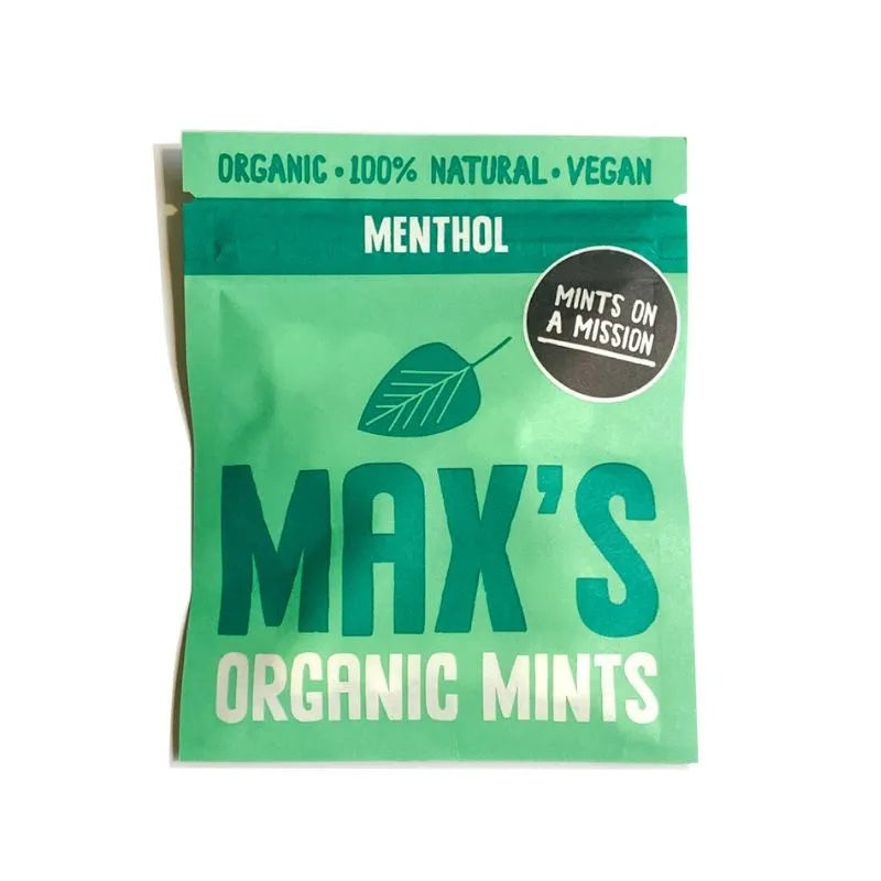 MAX'S MINTS - БИО МЕНТОВИ БОНБОНИ - 17 г