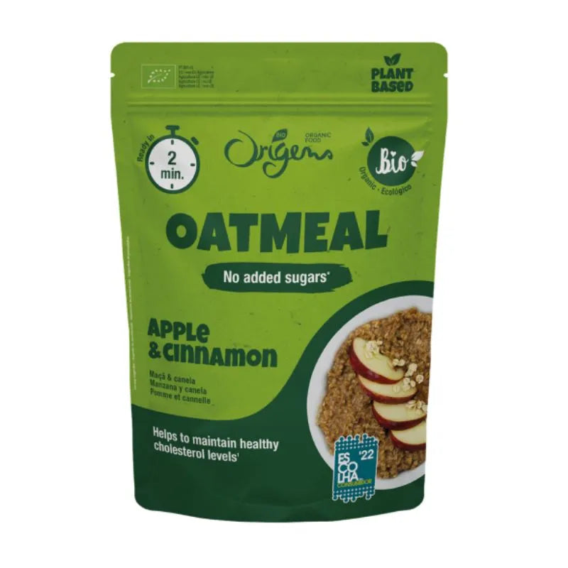 ORIGENS BIO - БИО ОВЕСЕНА ЗАКУСКА С ЯБЪЛКА И КАНЕЛА - 300 г