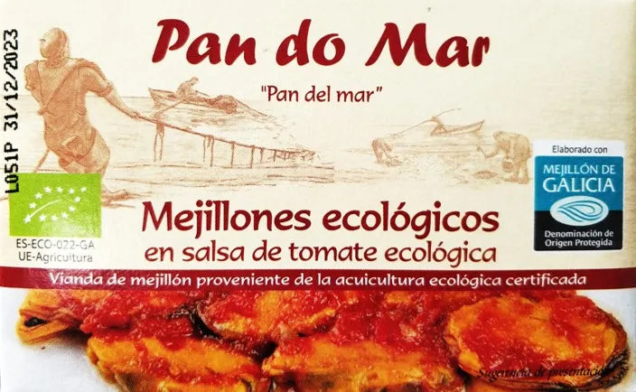 PAN DO MAR - БИО МИДИ В БИО ДОМАТЕН СОС - 115 г