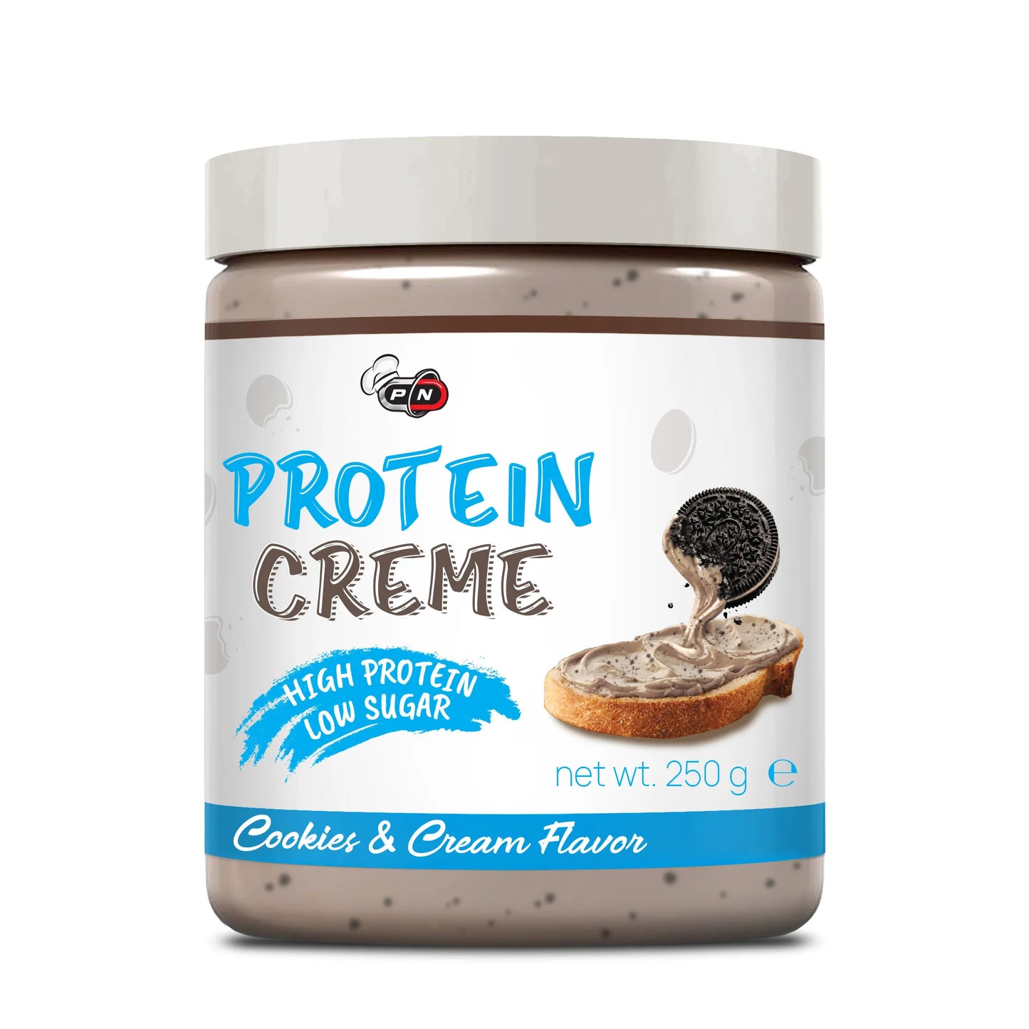 Pure Nutrition - ПРОТЕИНОВ КРЕМ С БИСКВИТКИ И СМЕТАНА - 250 г