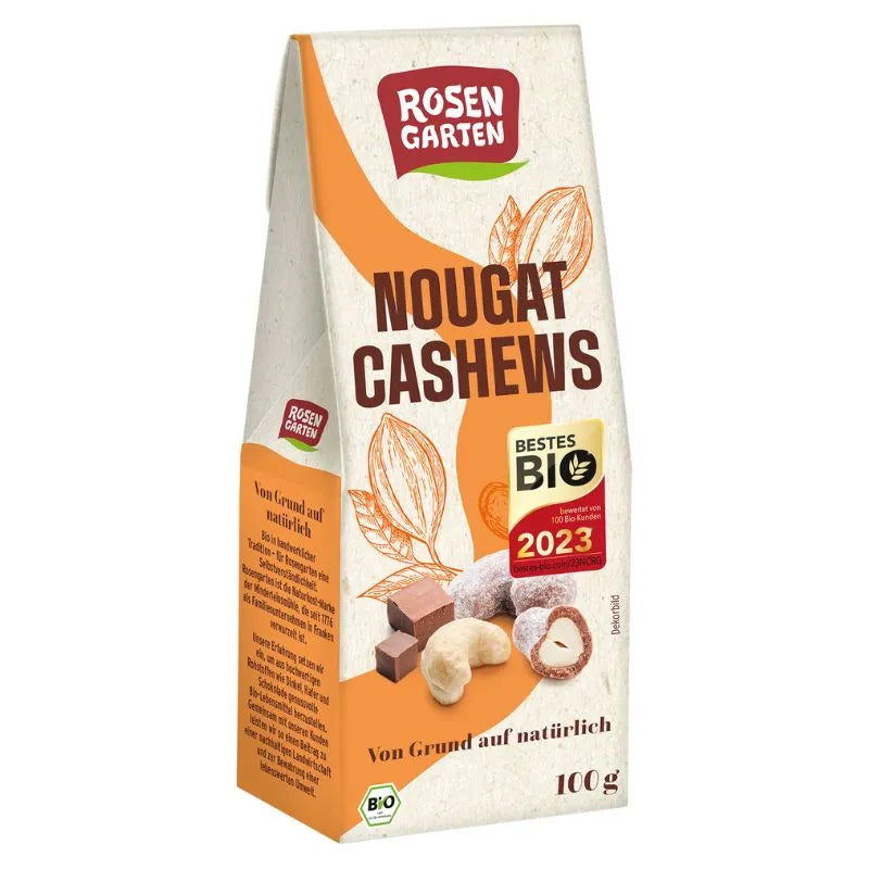 ROSEN GARTEN - БИО КАШУ В МЛЕЧЕН ШОКОЛАД - 100 г