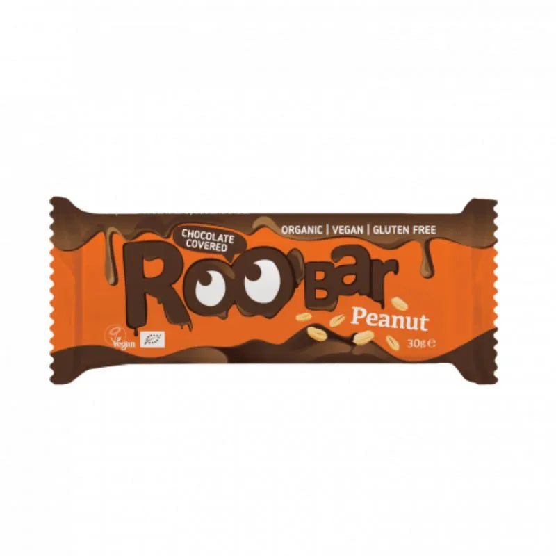 ROO’BAR - БИО ФЪСТЪЧЕН БАР ПОКРИТ С ШОКОЛАД - 30 г