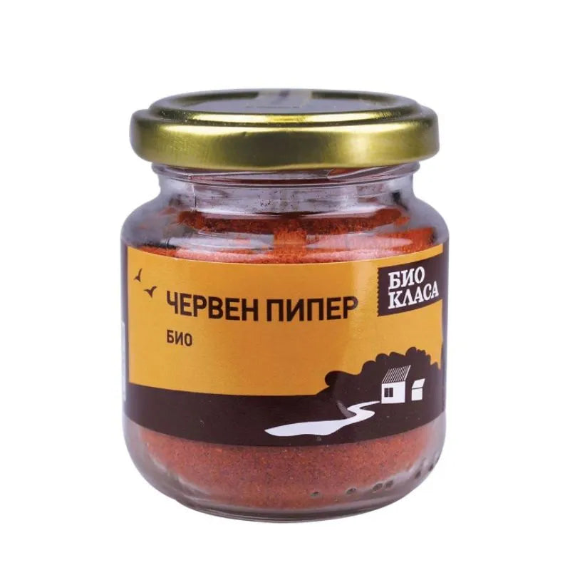 БИО КЛАСА - БИО ЧЕРВЕН ПИПЕР СЛАДЪК - 50 г