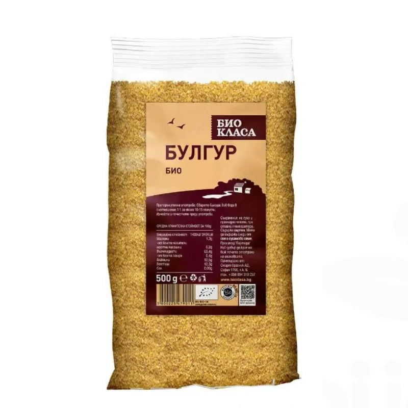 БИО КЛАСА - БИО БУЛГУР - 500 г