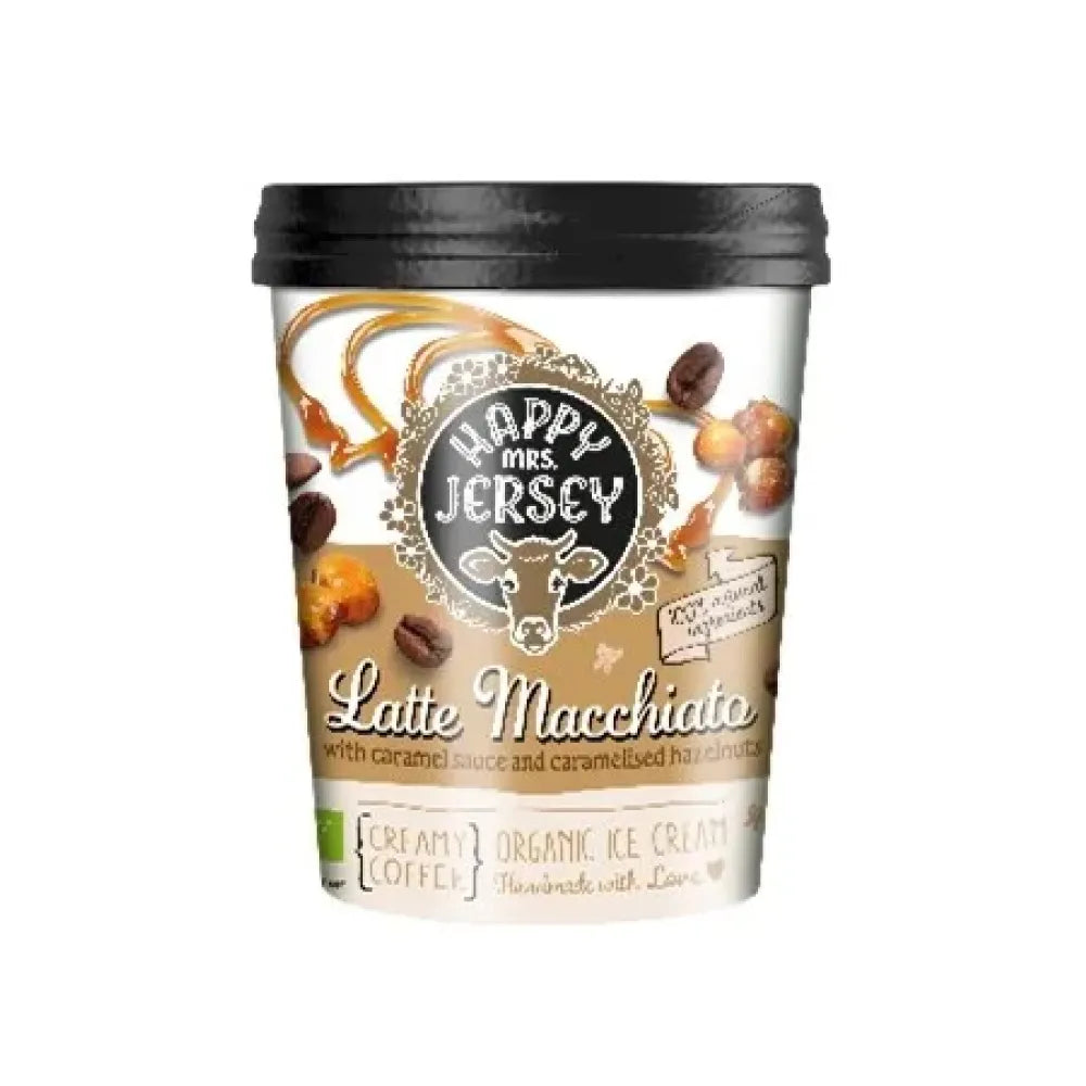 HAPPY MRS JERSEY - БИО СЛАДОЛЕД - MACHIATO - 500 ml