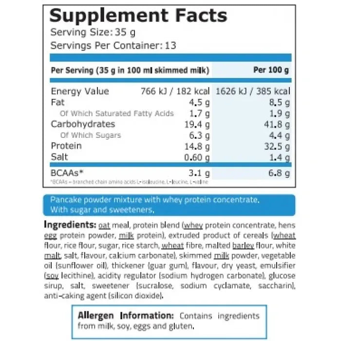 Pure Nutrition - МИКС ЗА ПРОТЕИНОВИ ПАЛАЧИНКИ - 454 грама