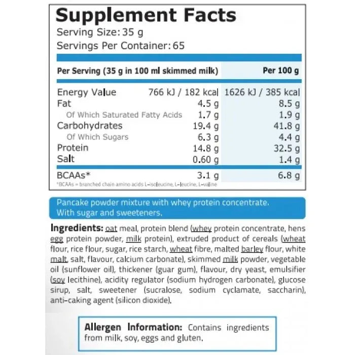 Pure Nutrition - МИКС ЗА ПРОТЕИНОВИ ПАЛАЧИНКИ - 2270 грама