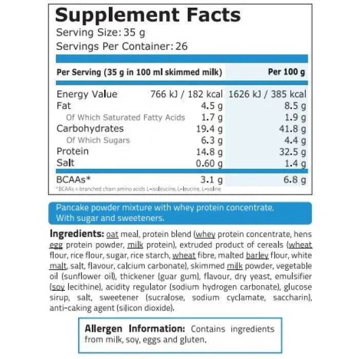Pure Nutrition - МИКС ЗА ПРОТЕИНОВИ ПАЛАЧИНКИ - 908 грама