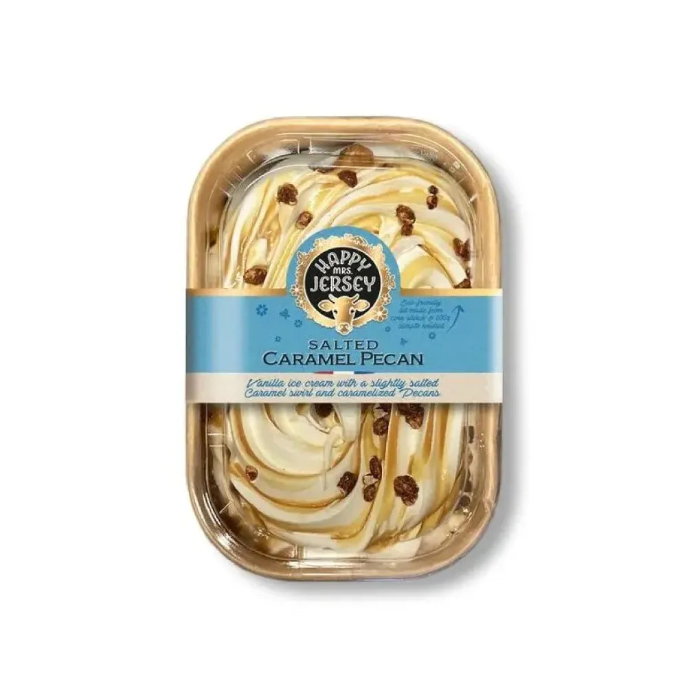 HAPPY MRS JERSEY - SALTED CARAMEL & PECAN - 900 ml