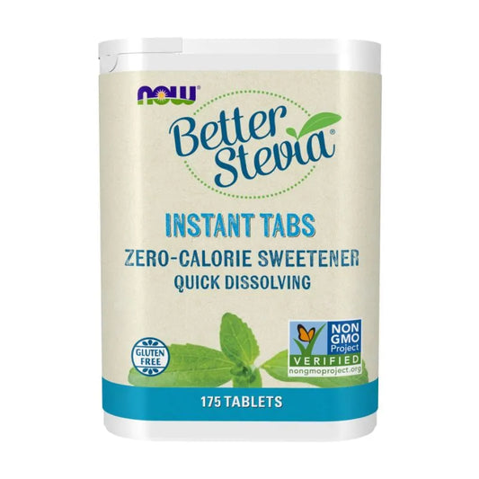 NOW - Стевия на инстантни таблетки Better (Better Stevia Instant) - 175 таблетки