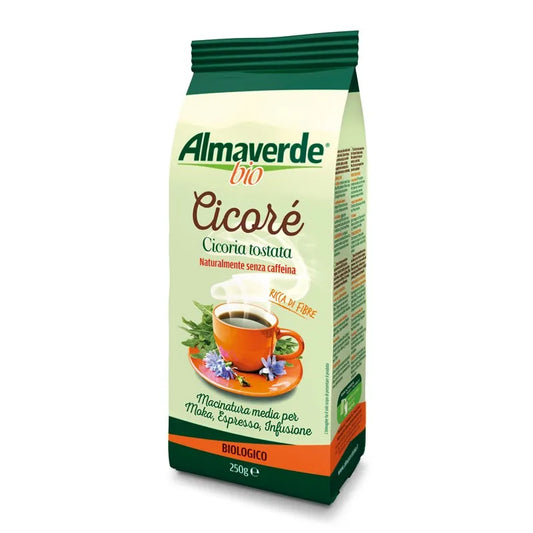 ALMAVERDE BIO - БИО ПЕЧЕНА ЦИКОРИЯ (ДОБАВКА ИЛИ ЗАМЕСТИТЕЛ НА КАФЕ) - 250 г