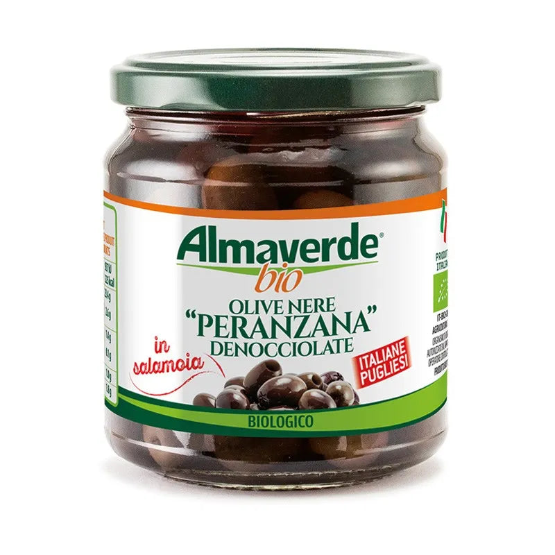 ALMAVERDE BIO - БИО МАСЛИНИ ЧЕРНИ БУРКАН - 290 г