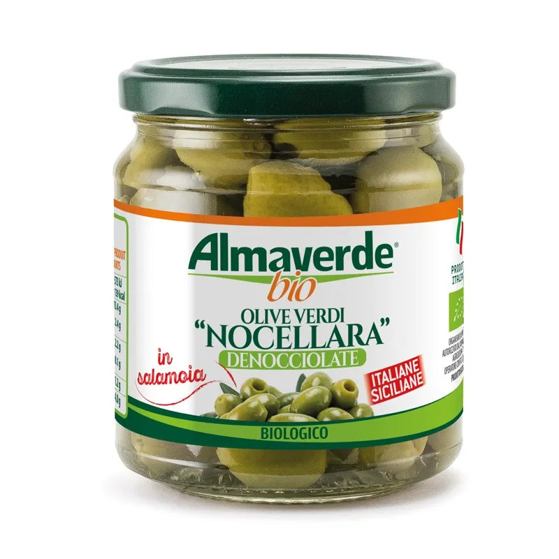 ALMAVERDE BIO - БИО МАСЛИНИ ЗЕЛЕНИ БУРКАН - 290 г