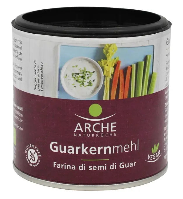 ARCHE NATURKUECHE - БИО ВЕГАН ЕСТЕСТВЕН СГЪСТИТЕЛ И СТАБИЛИЗАТОР (ГУМА ГУАР) БЕЗ ГЛУТЕН - 125 г