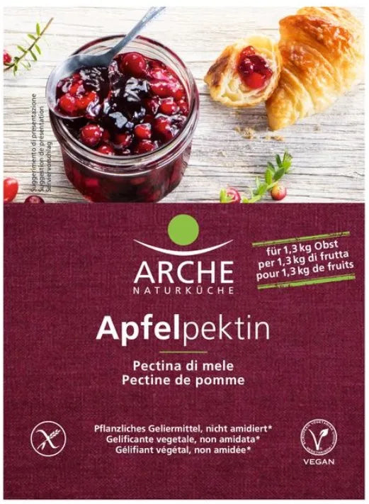 ARCHE NATURKUECHE - ВЕГАН ЯБЪЛКОВ ПЕКТИН ЖЕЛИРАЩ АГЕНТ БЕЗ ГЛУТЕН - 20 г
