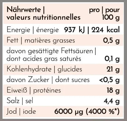 ARCHE NATURKUECHE - БИО ВЕГАН ВОДОРАСЛИ ДУЛСЕ - 30 г