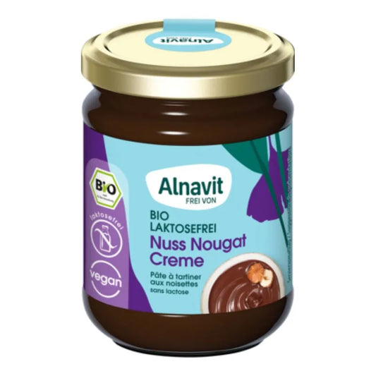ALNAVIT - БИО КРЕМ ЗА МАЗАНЕ С ЯДКИ И НУГА БЕЗ ЛАКТОЗА - 200 г