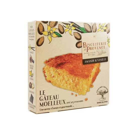 BISCUITERIE DE PROVENCE - ТОРТА С БАДЕМ И ВАНИЛИЯ БЕЗ ГЛУТЕН - 120 г