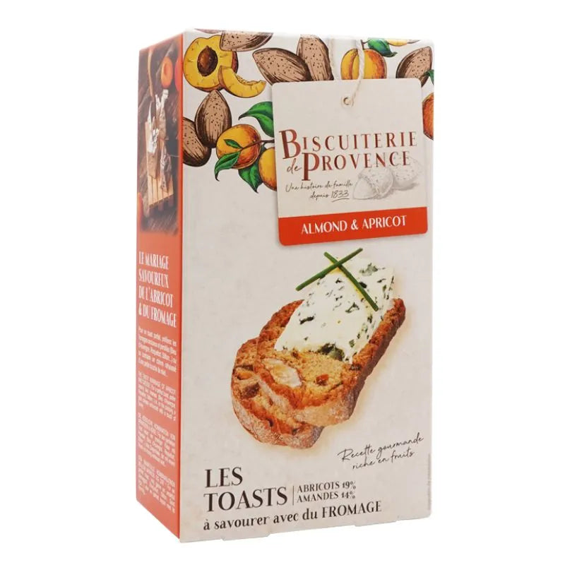 BISCUITERIE DE PROVENCE - БИСКВИТИ ТОСТ С КАЙСИИ - 120 г