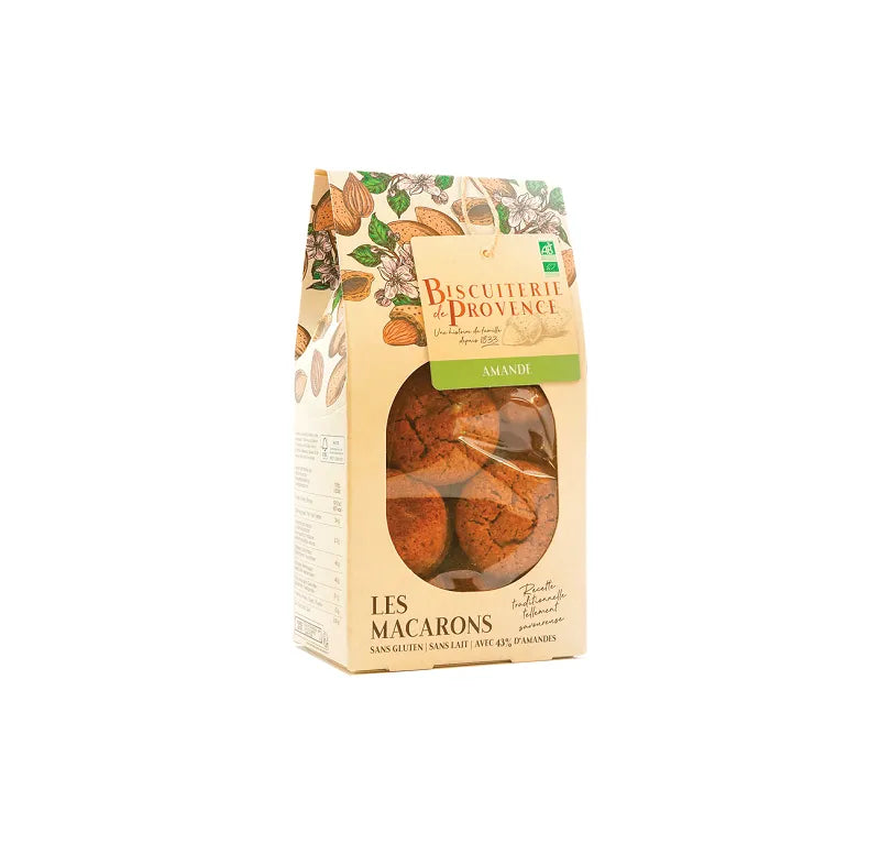 BISCUITERIE DE PROVENCE - БИО МАКАРОНИ С БАДЕМ БЕЗ ГЛУТЕН - 130 г